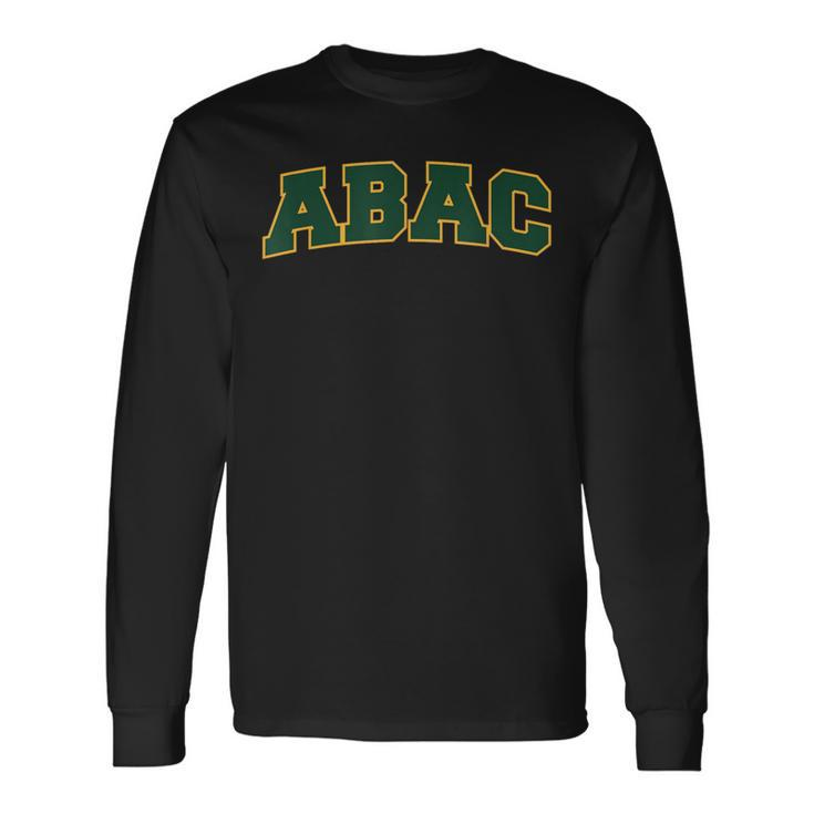 Abraham Baldwin Agricultural College Abac 02 Long Sleeve T-Shirt