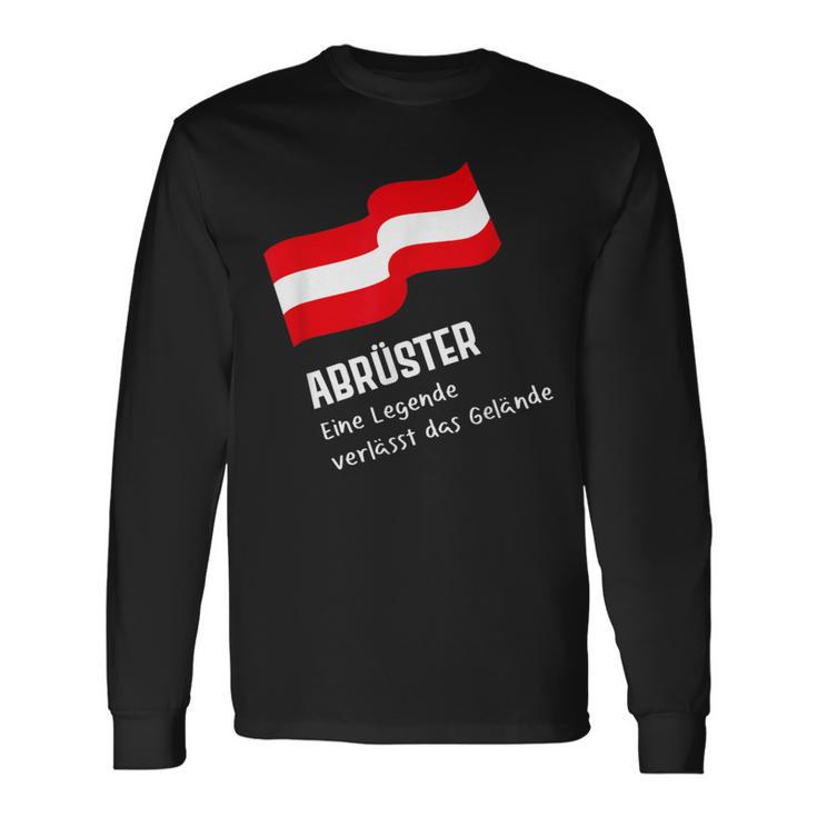 Abrüster Ein Legende Verlasses Das Gelände Langarmshirts Geschenkideen