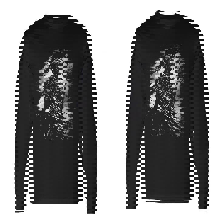 Achilles Ancient Greek Warrior Make My Achilles Great Again Long Sleeve T-Shirt