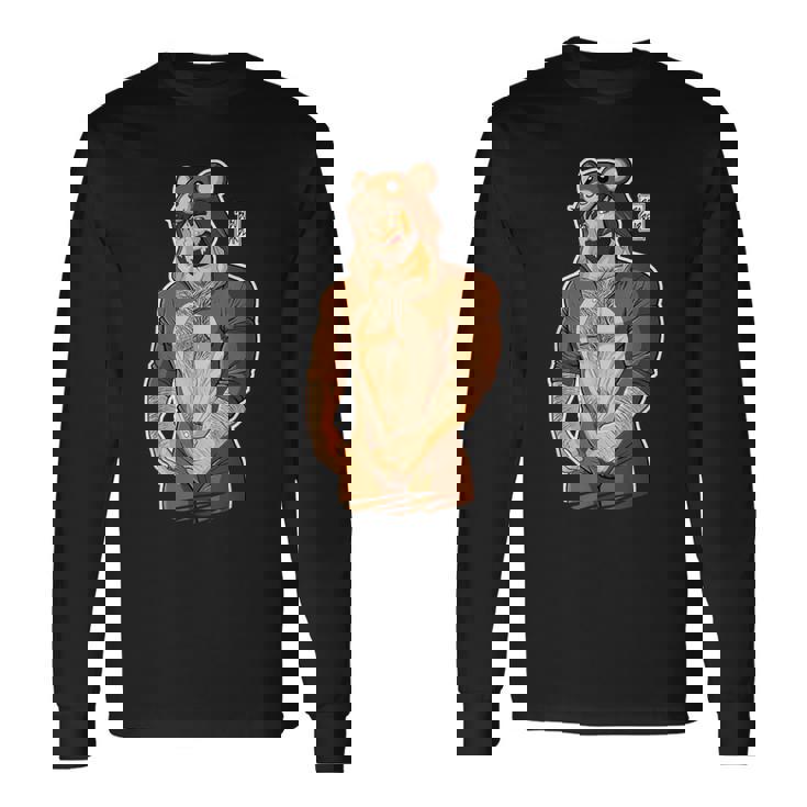 Adam Aime Les Ours En Peluche T-shirt à manches longues