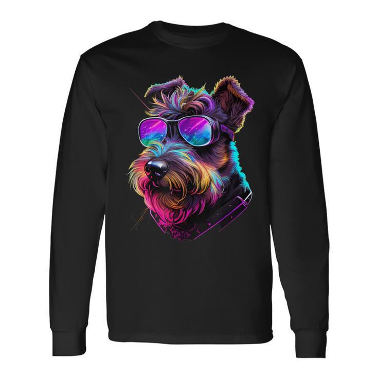 Airedale Terrier Dogs Airedale Terrier Langarmshirts Geschenkideen