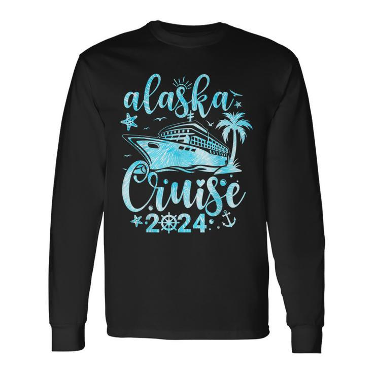 Alaska Cruise 2024 Family Summer Vacation Travel Matching Long Sleeve T-Shirt
