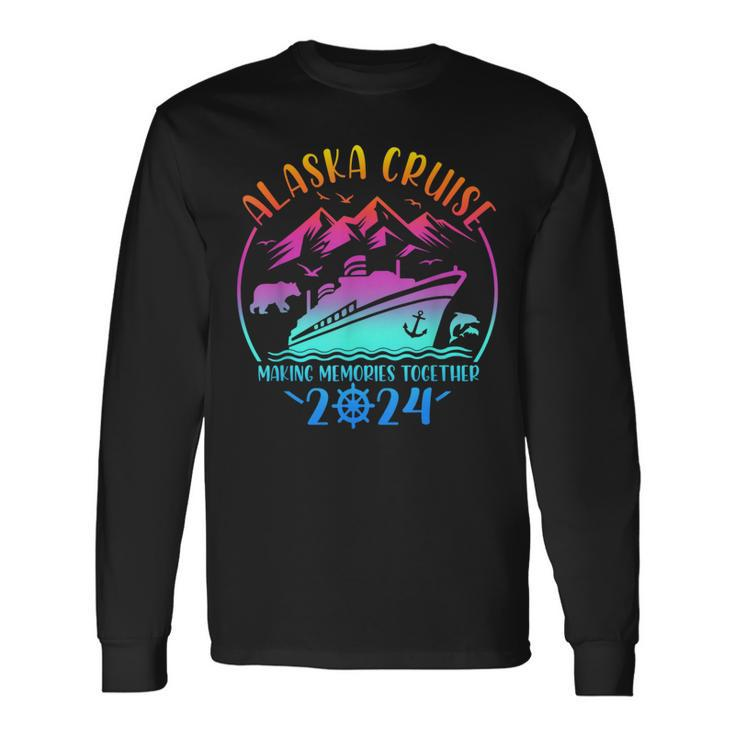 Alaska Cruise 2024 Making Memories Together Matching Family Long Sleeve T-Shirt