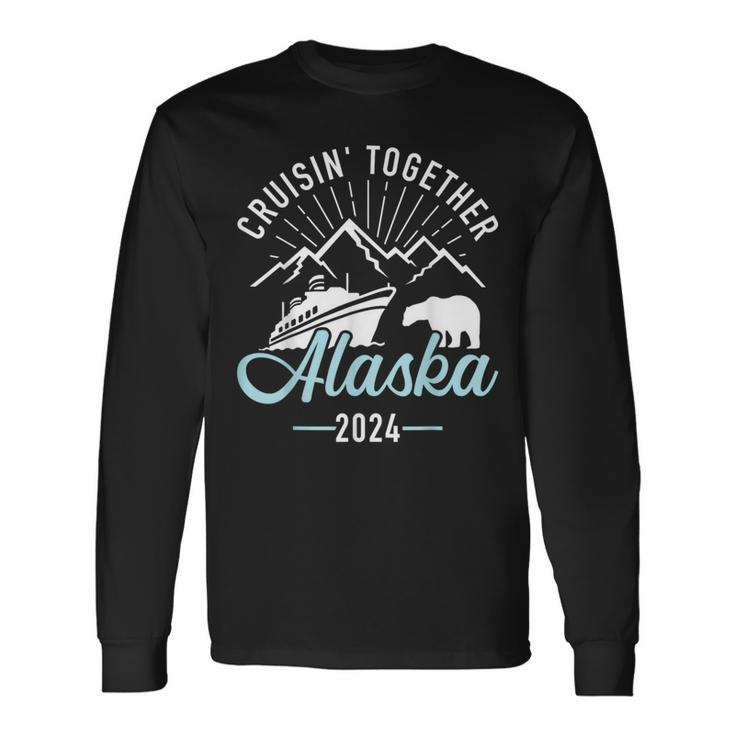 Alaska Cruise 2024 Matching Family And Friends Group Long Sleeve T-Shirt