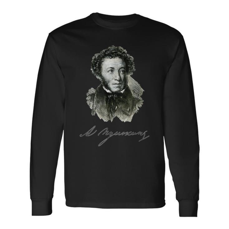 Alexander Pushkin Long Sleeve T-Shirt