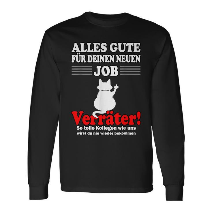 Alles Gute Für Dein Neue Job S Langarmshirts Geschenkideen