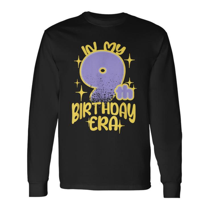 Alles Gute Zum Neunten Geburtstag Era Langarmshirts Geschenkideen