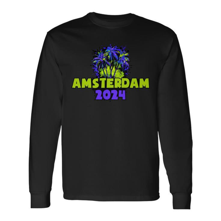 Amsterdam 2024 Acation Crew Langarmshirts Geschenkideen