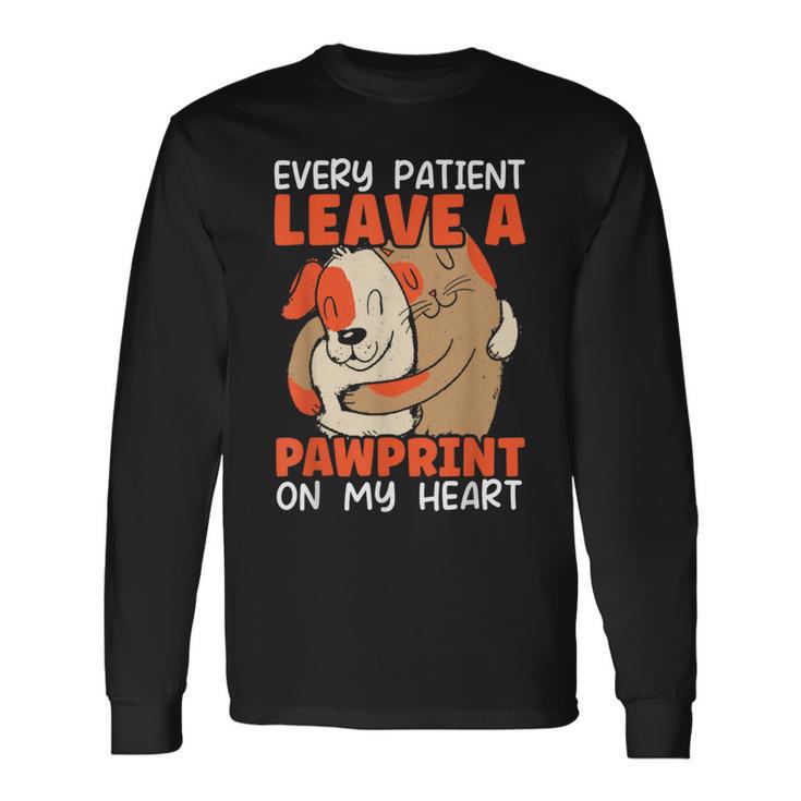 Animal Whisperer Veterinarian Animal Doctor Future Vet Long Sleeve T-Shirt