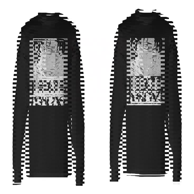 Anime Odio El Montaje Camiseta de manga larga