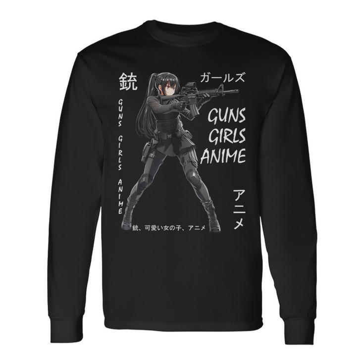 Anime Waifu Graphic Long Sleeve T-Shirt