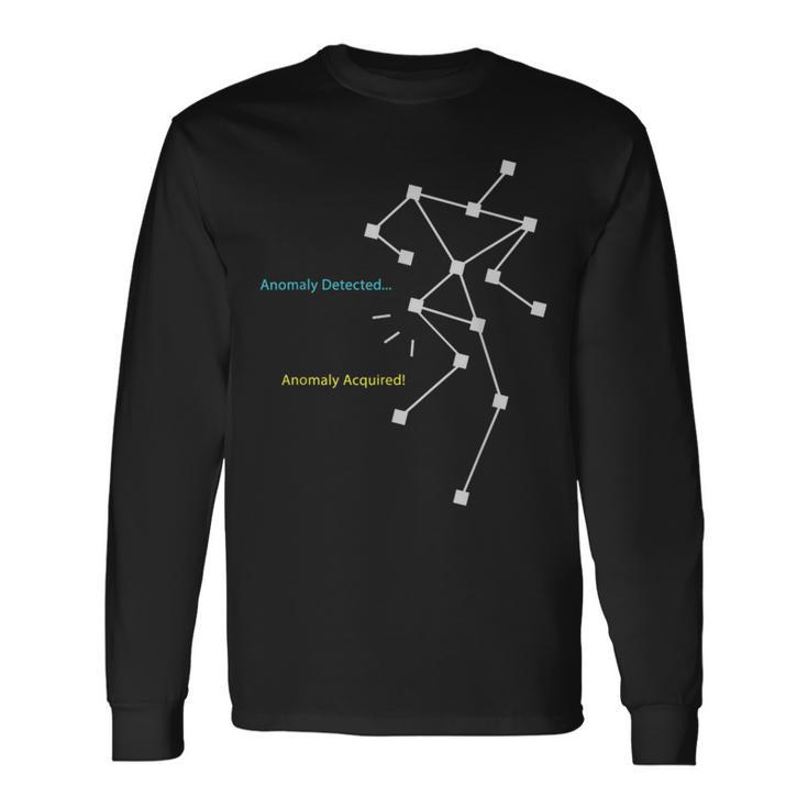 Anomaly Detected Sls Ghost Hunting Paranormal Long Sleeve T-Shirt Gifts ideas
