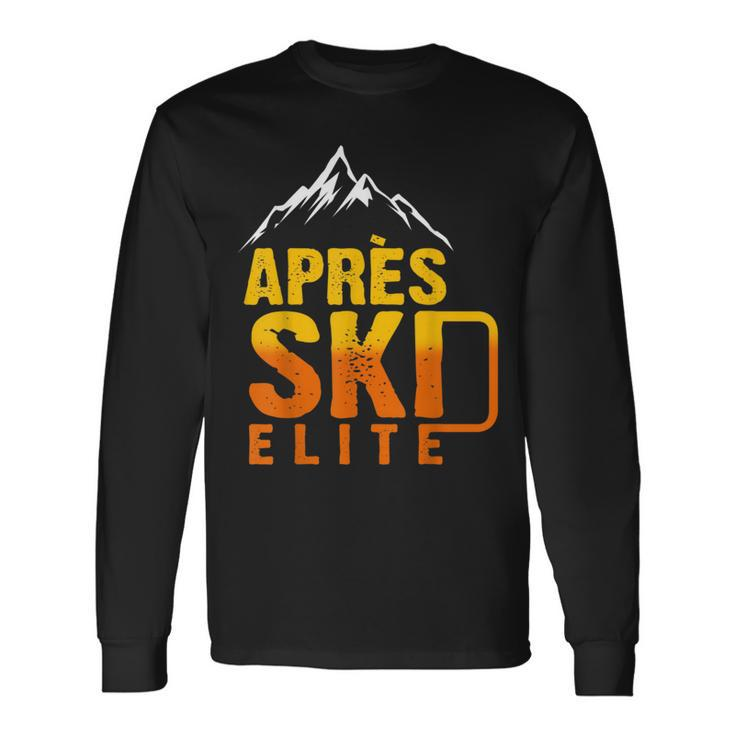 Apres Ski Elite Outfit Winter Team Party & Sauf Langarmshirts Geschenkideen
