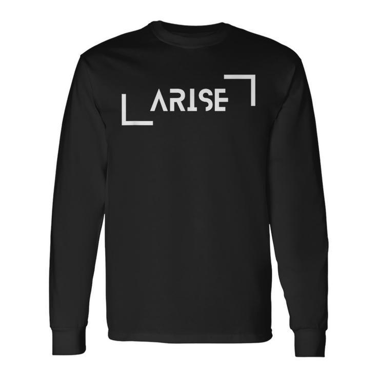 Arise For Anime Lovers Manga Lovers Long Sleeve T-Shirt Gifts ideas