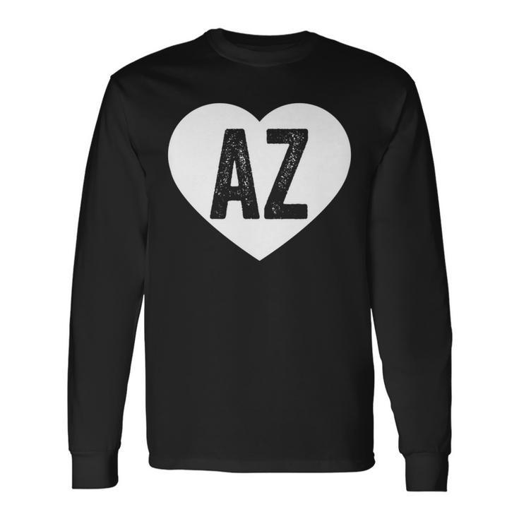 Arizona Heart Hometown State Southwest Pride Long Sleeve T-Shirt