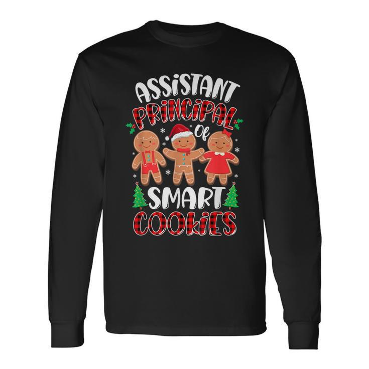 Assistant Principal Of Smart Cookies Gingerbread Christmas Long Sleeve T-Shirt