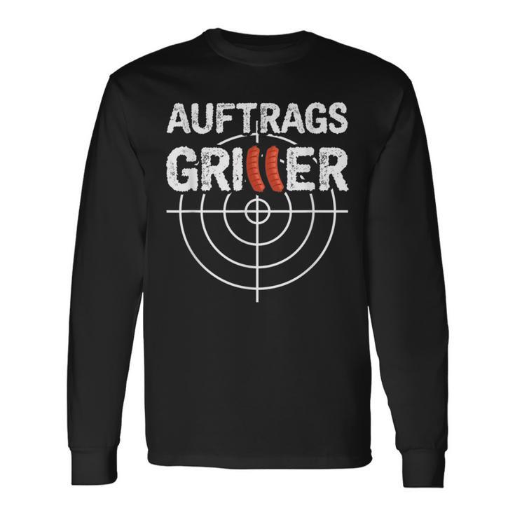 Auftragsgriller Spruch Zum Grillen Als Grill Langarmshirts Geschenkideen