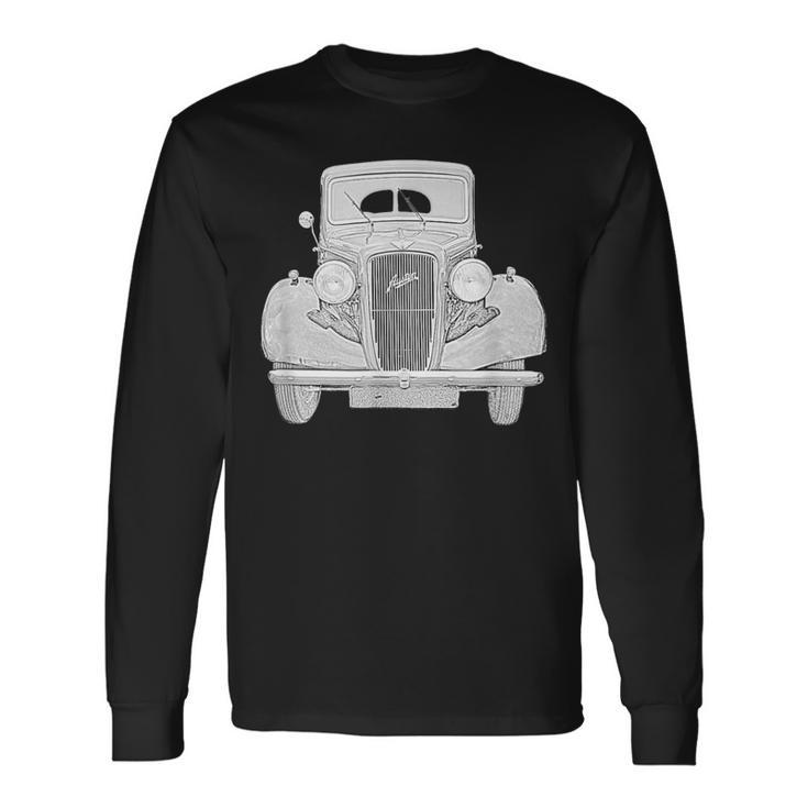 Austin Vintage British Car From The 1930S Long Sleeve T-Shirt