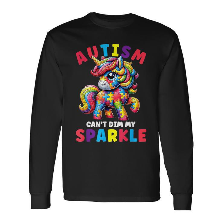 Autism Girls Autism Awareness For Autistic Girls Long Sleeve T-Shirt
