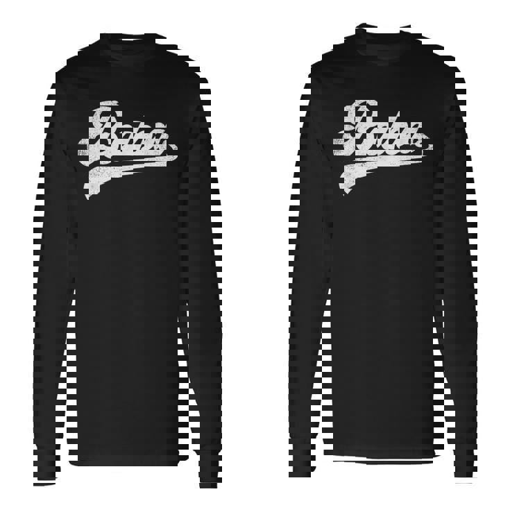 Baba Father's Day Baba Long Sleeve T-Shirt