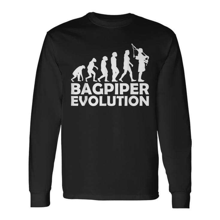 Bagpiper Evolution Langarmshirts Geschenkideen