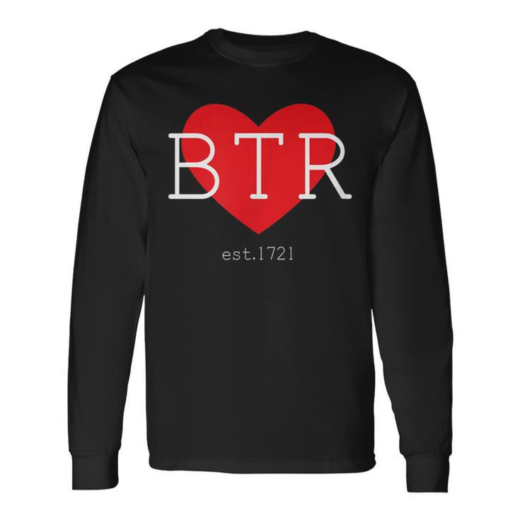 Baton Rouge Pride Btr Airport Code Souvenir Long Sleeve T-Shirt Gifts ideas