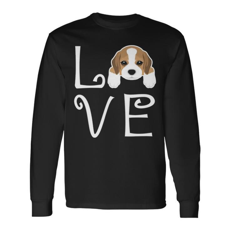 Beagle Love Dog Owner Beagle Puppy Long Sleeve T-Shirt