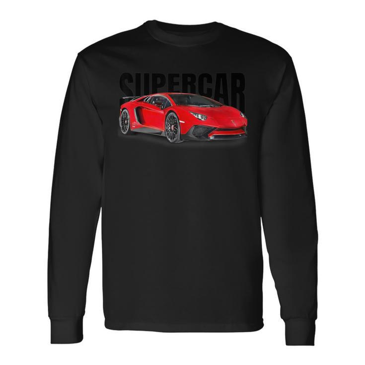 The Best Supercar Racing Fan On The Planet Long Sleeve T-Shirt