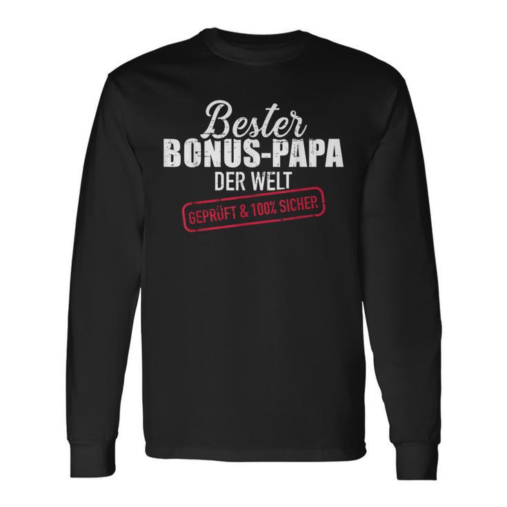 Bester Bonus Papa Der Welt Langarmshirts Geschenkideen