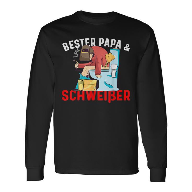 Bester Papa & Schweißer Langarmshirts Geschenkideen