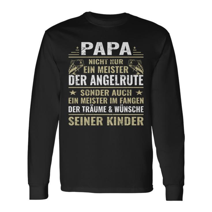 Bester Papa Anglerater Angeln Langarmshirts Geschenkideen