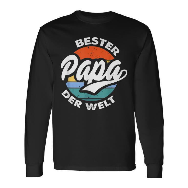 With Bester Papa Der Welt Langarmshirts Geschenkideen