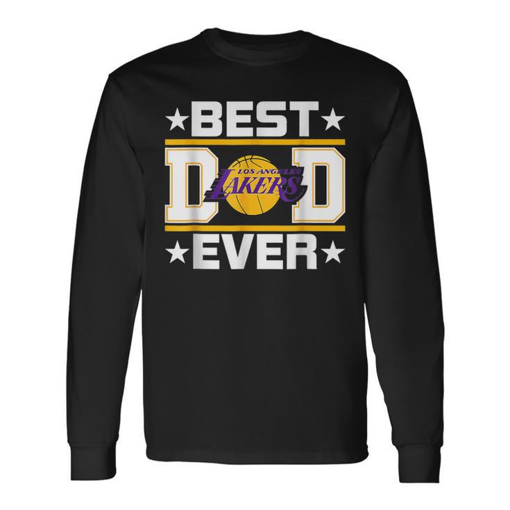 Bestlakersdad Ever Fathers Day Long Sleeve T-Shirt