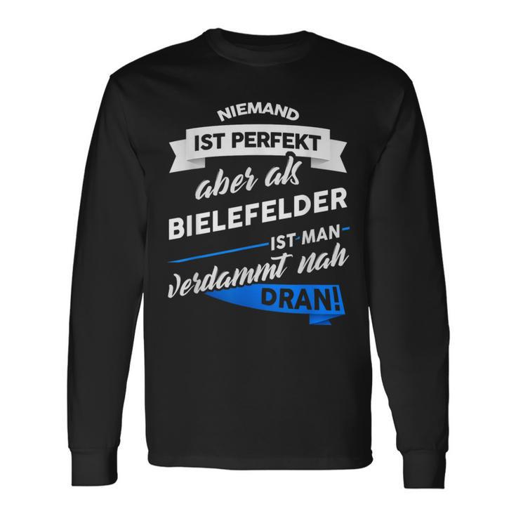 Bielefelder – City Bielefeld Saying Langarmshirts Geschenkideen