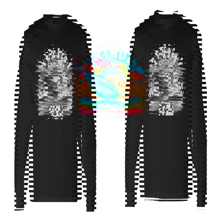 Birthday Cruise Squad 2024 Birthday Party Cruise 2024 Long Sleeve T-Shirt