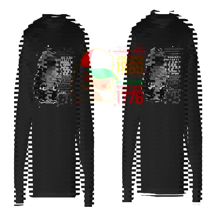 Black History Month Junenth 1865 Long Sleeve T-Shirt
