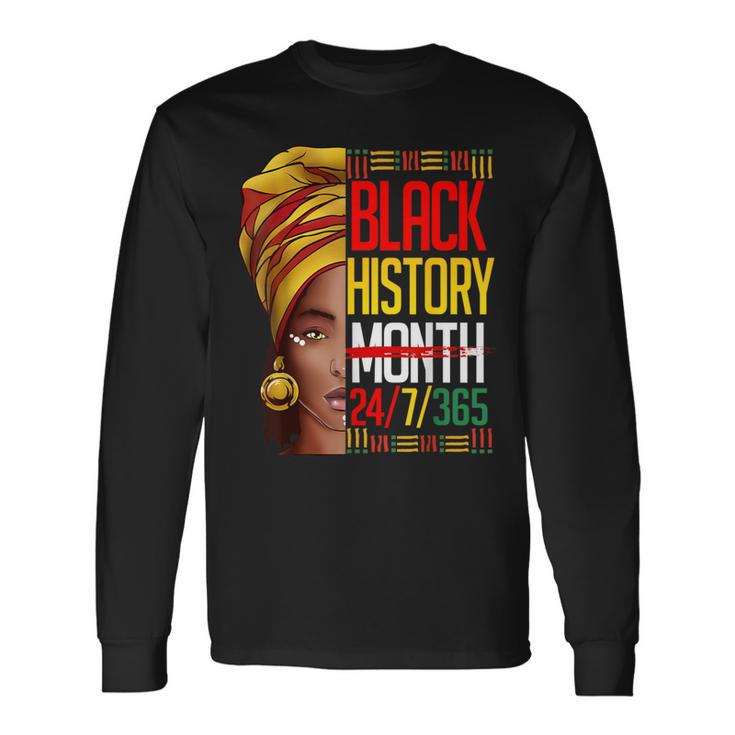 Black History T Black History Month 247365 Long Sleeve T-Shirt