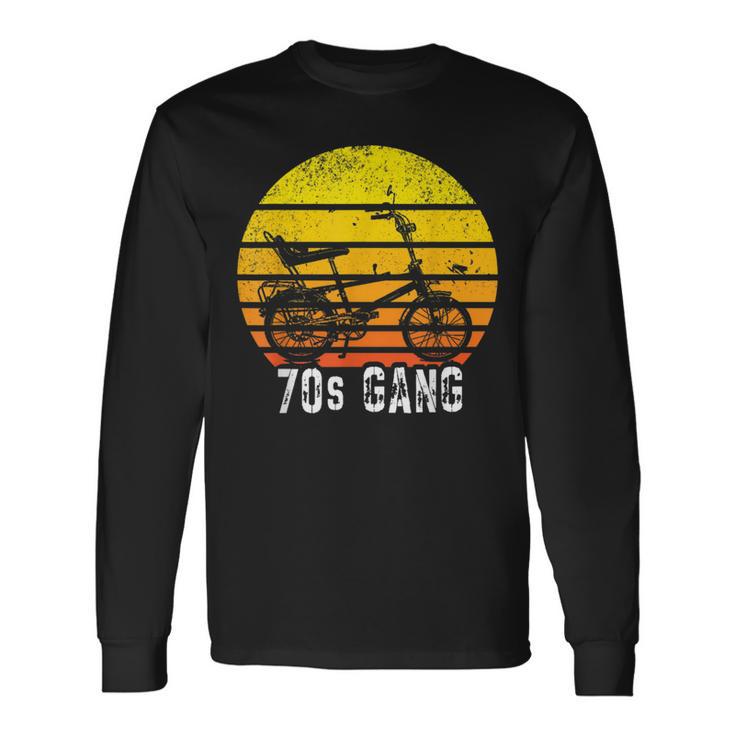 Bonanzarad Bonanza Bike 70S 80S Hipsterintage Retro Langarmshirts Geschenkideen