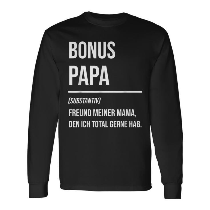 Bonuspapa Bonus Papa Step Dad S Langarmshirts Geschenkideen