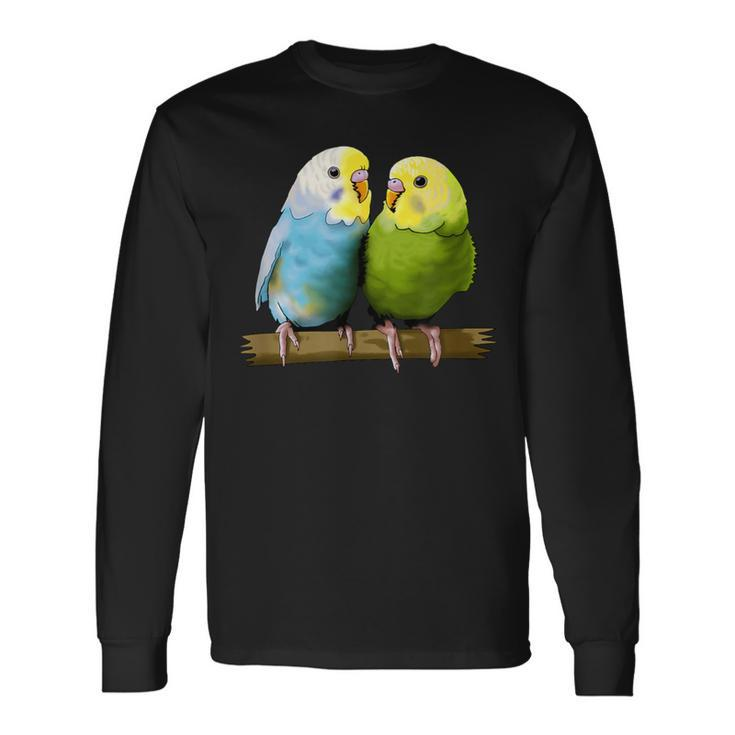 Budgie Pet Parrot Bird Langarmshirts Geschenkideen
