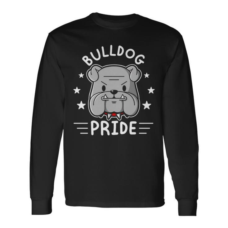 Bulldog Masco English Bulldog Pride And Loyalty Long Sleeve T-Shirt
