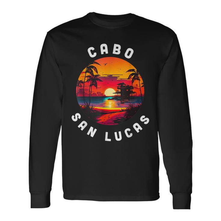 Cabo San Lucas Souvenir Mexico Family Group Trip Vacation Long Sleeve T-Shirt