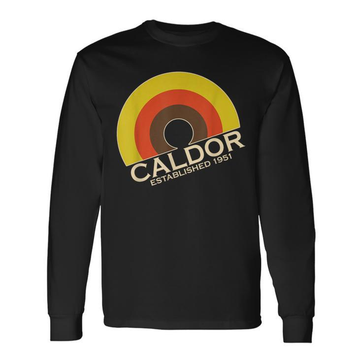 Caldor Department Store Vintage New England Retro Long Sleeve T-Shirt