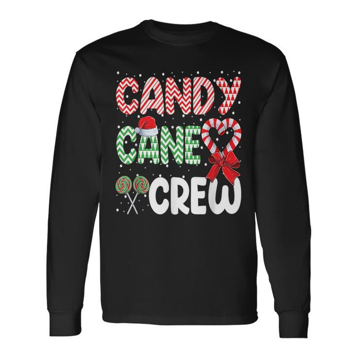 Candy Cane Crew Christmas Sweet Candy Merry Xmas Long Sleeve T-Shirt