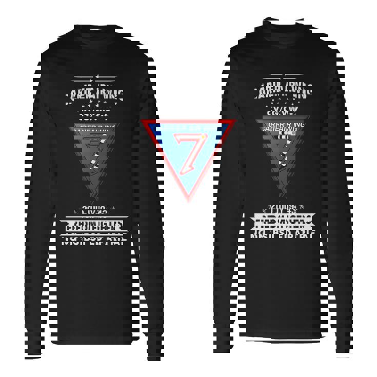 Carrier Air Wing Cvw Long Sleeve T-Shirt