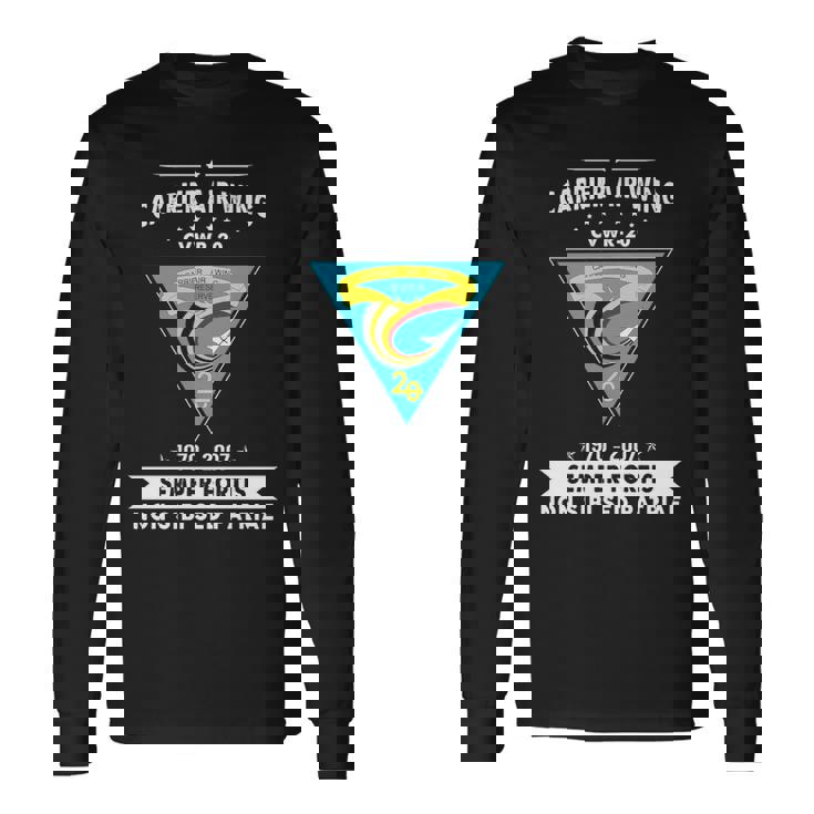 Carrier Air Wing Cvwr Long Sleeve T-Shirt