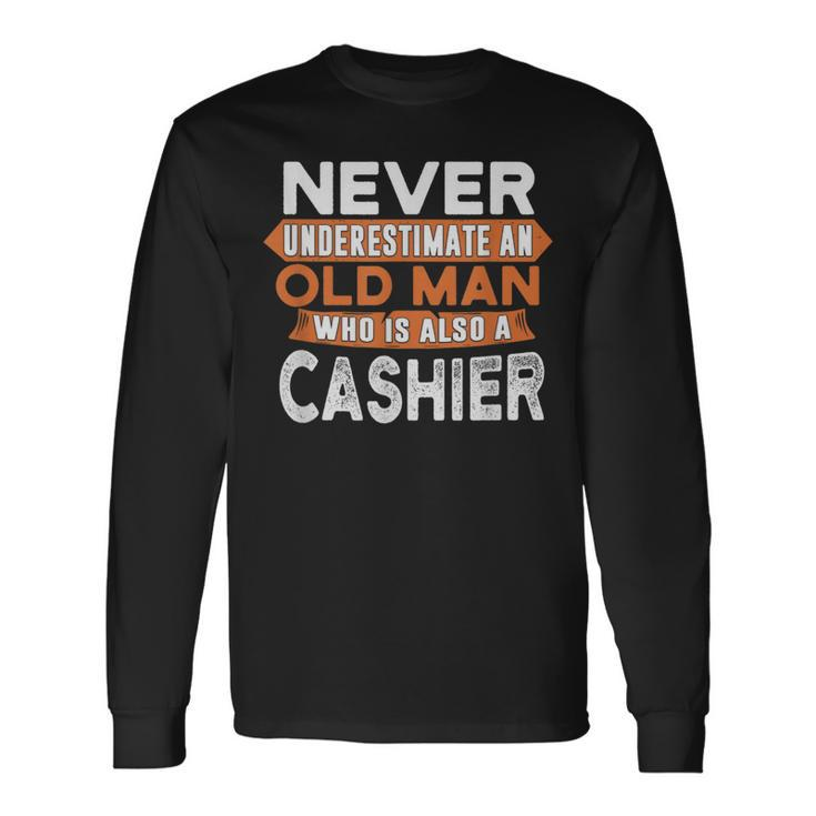 Who Is Also A Cashier Long Sleeve T-Shirt