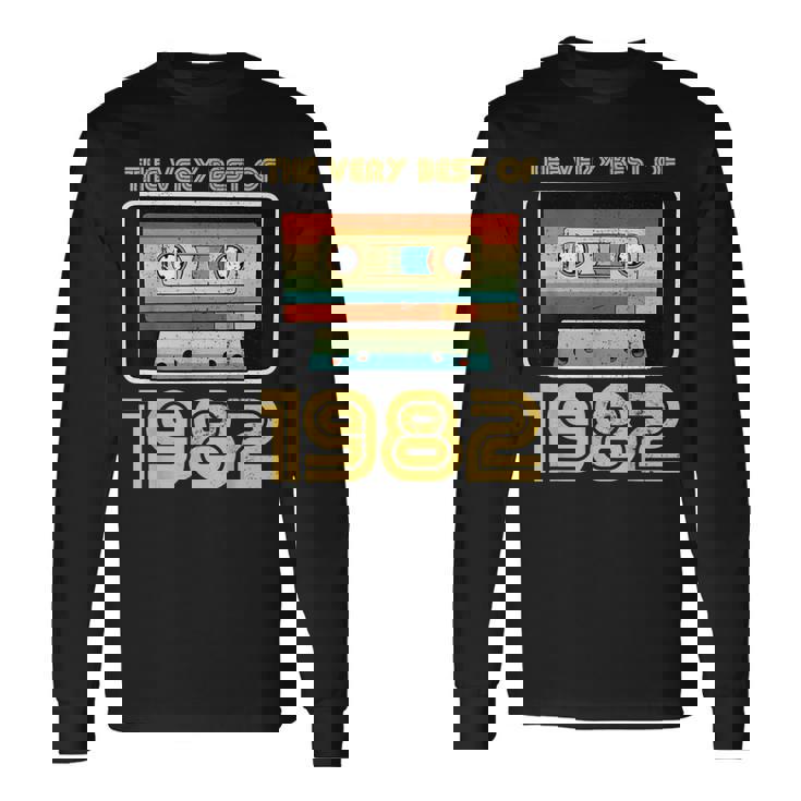 Cassette Best Of 1982 Cassette Audio Cassette 80 T-shirt à manches longues