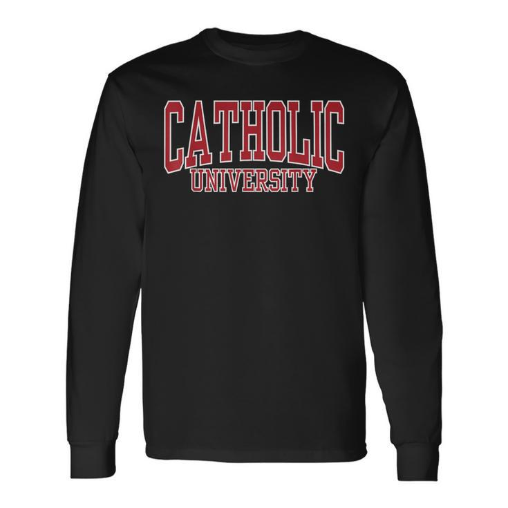 Catholic University Of America Archlow01 Long Sleeve T-Shirt