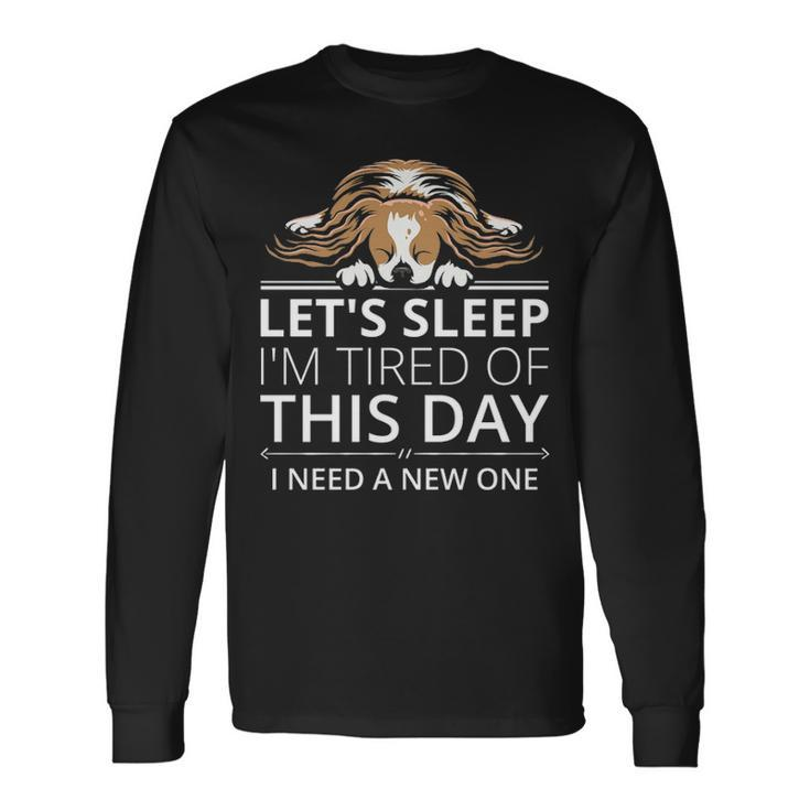 Cavalier King Charles Spaniel Idea Long Sleeve T-Shirt